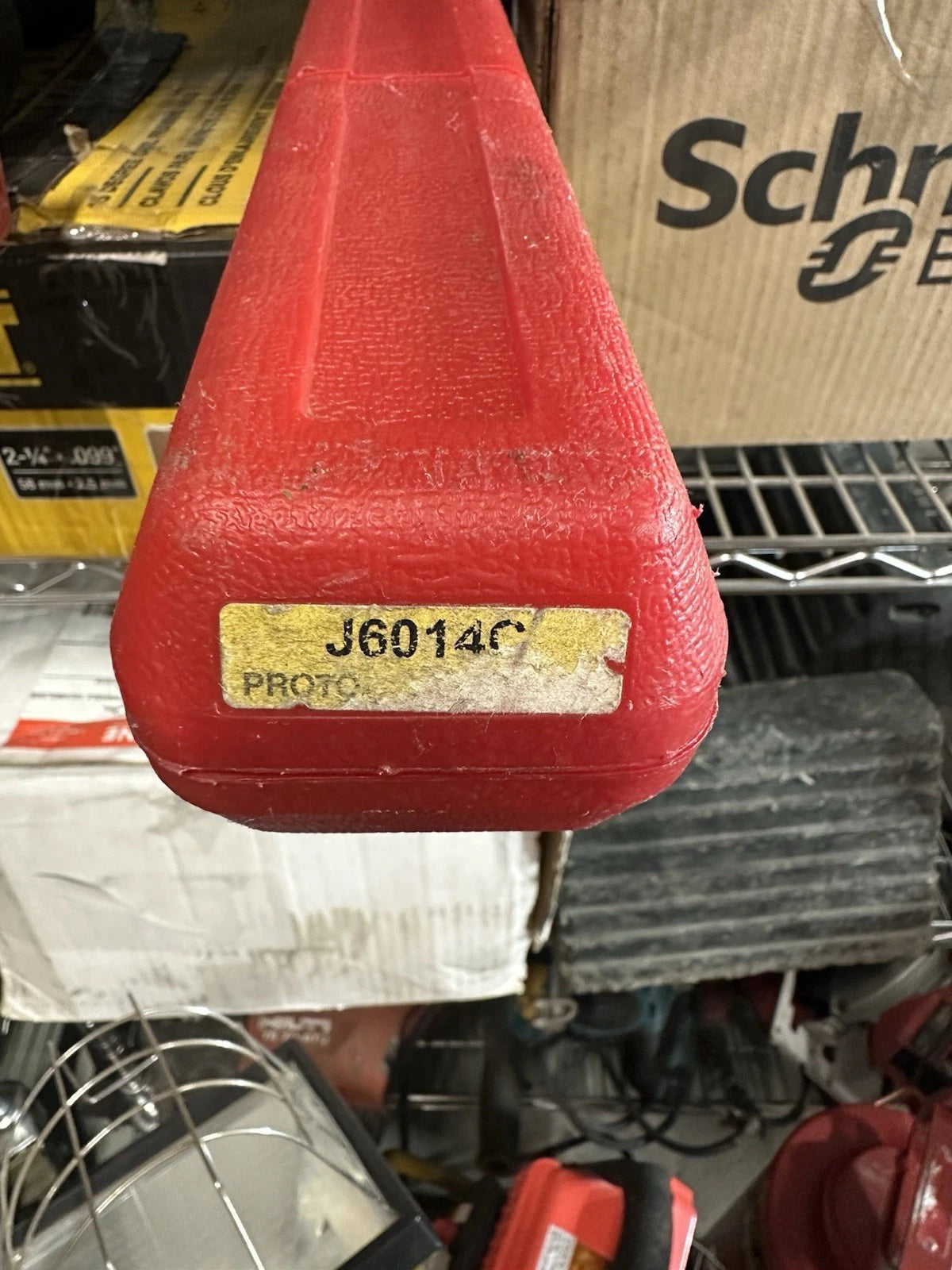 Proto J6014C 1/2" Ratcheting Head Micrometer Torque Wrench with Case