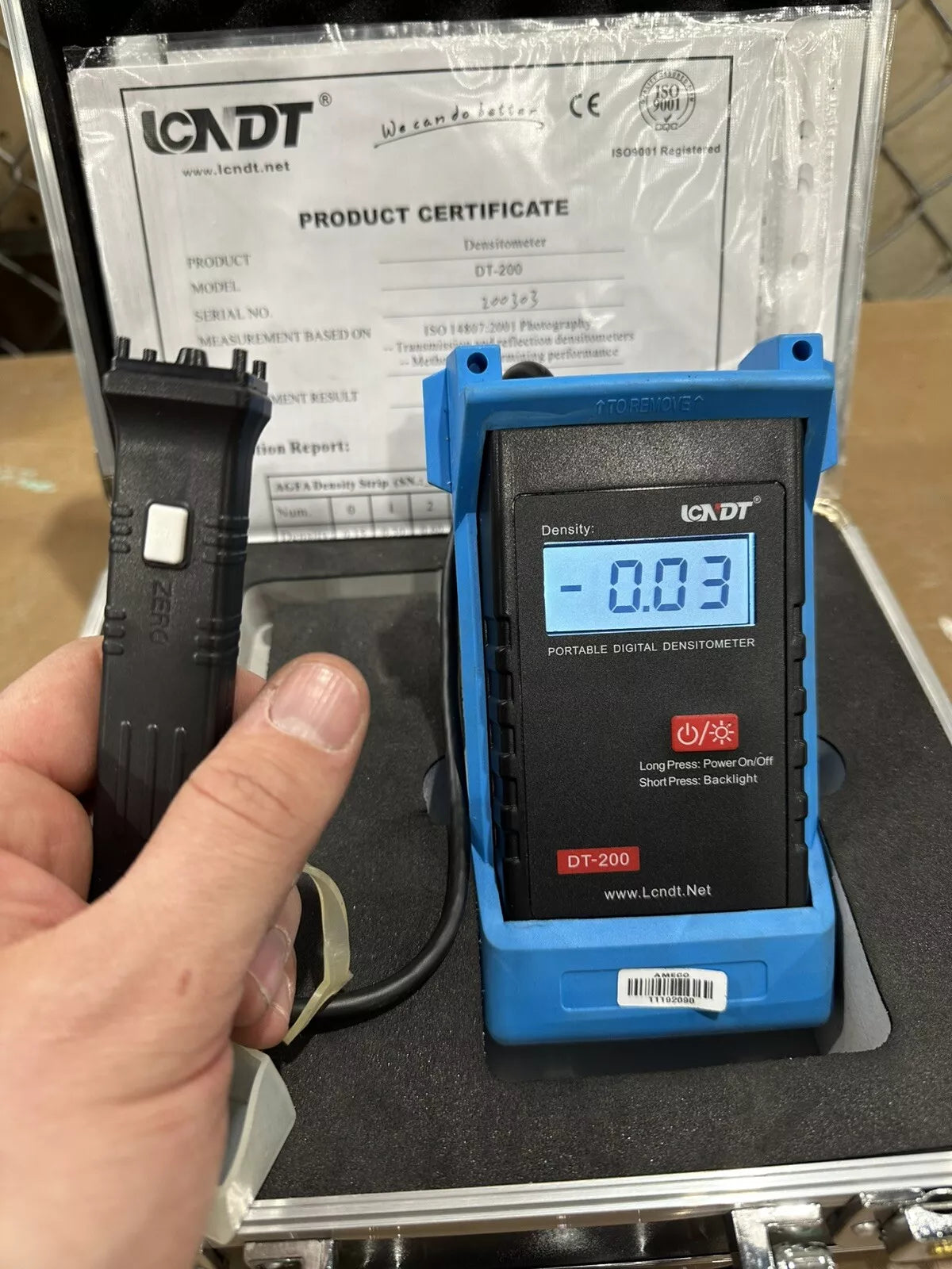 LCNDT DT-200 Separate Probe Portable Densitometer