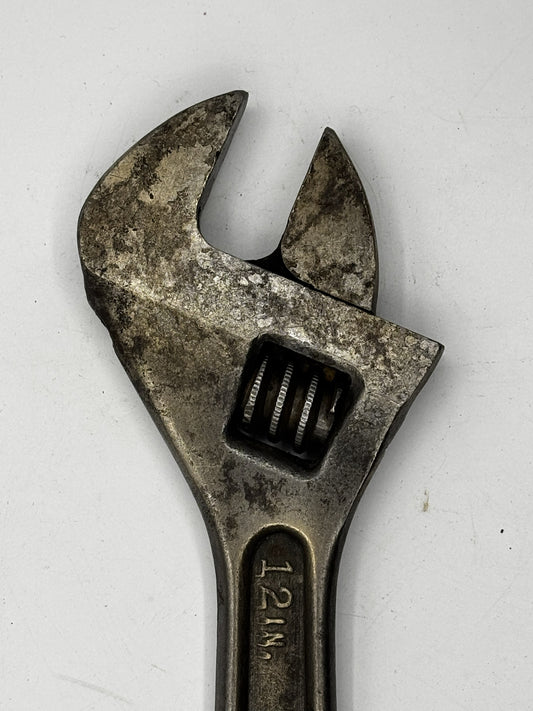 Vintage Proto 712-S Professional 12" Adjustable Wrench