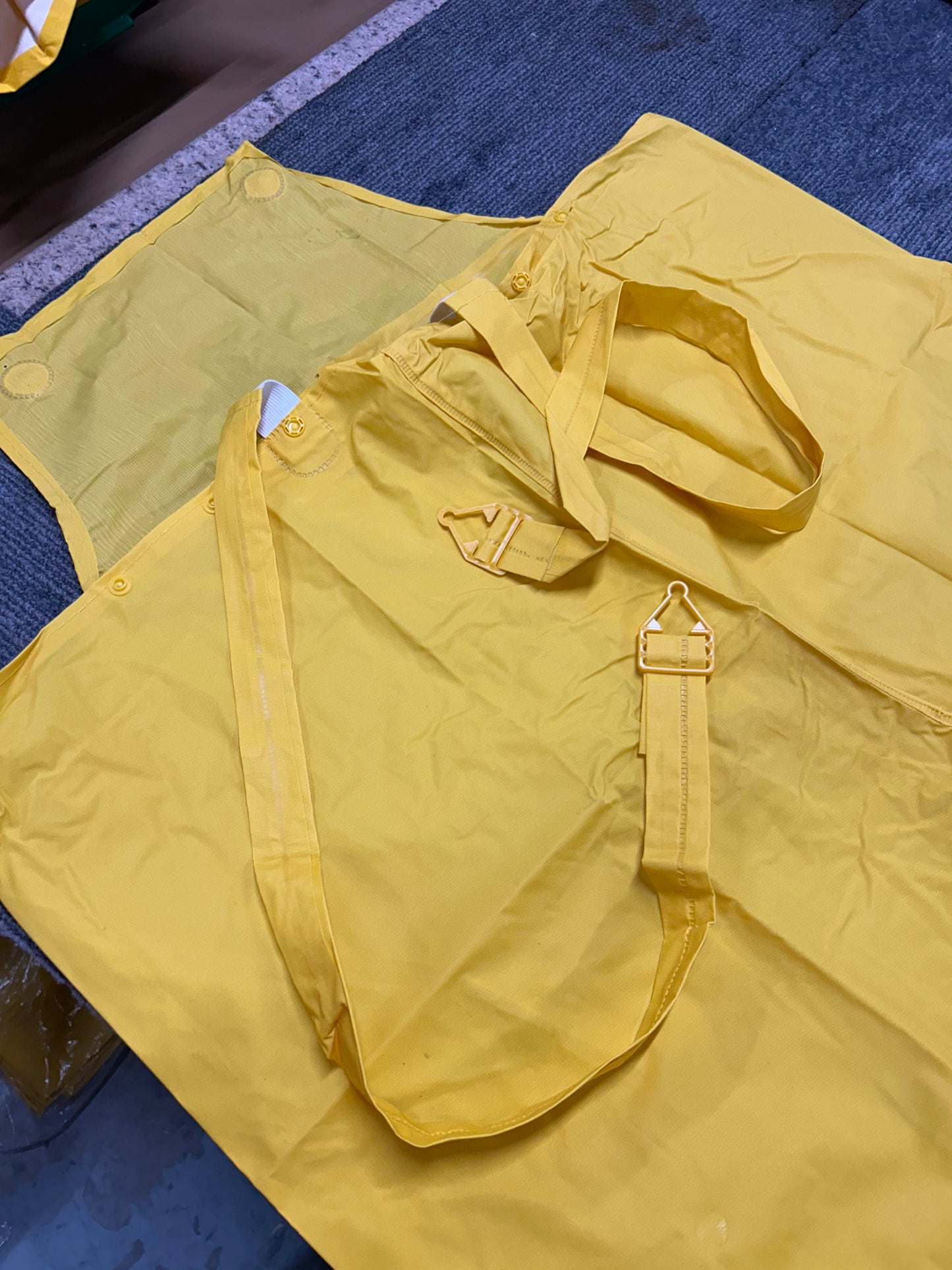 Fire-Resistant Rain Suits (4XL) – comes with jacket, hood, & pants