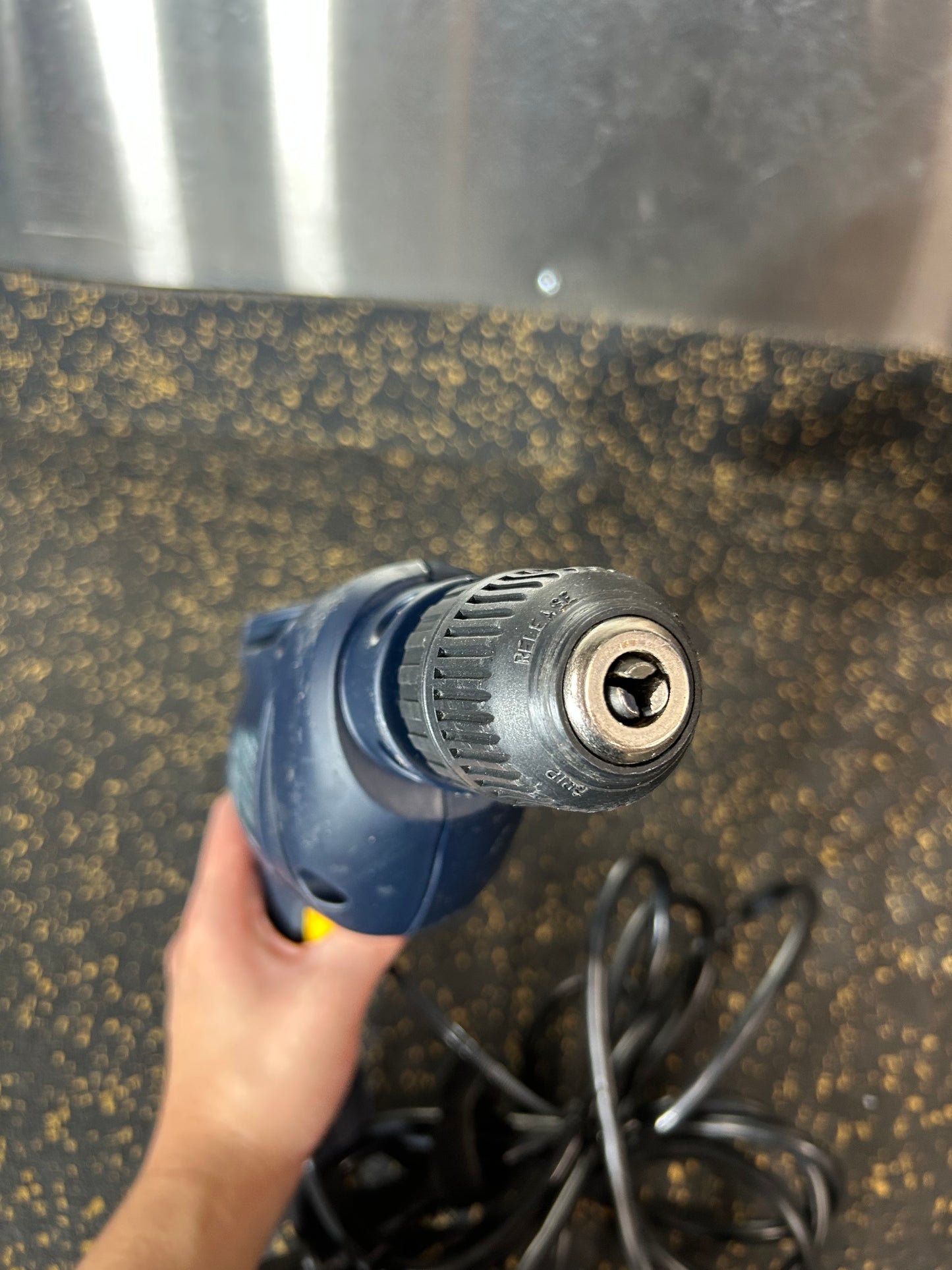 Mastercraft 4-Amp 3/8” Corded Driver Drill with Keyless Chuck – Model 054-2897-6