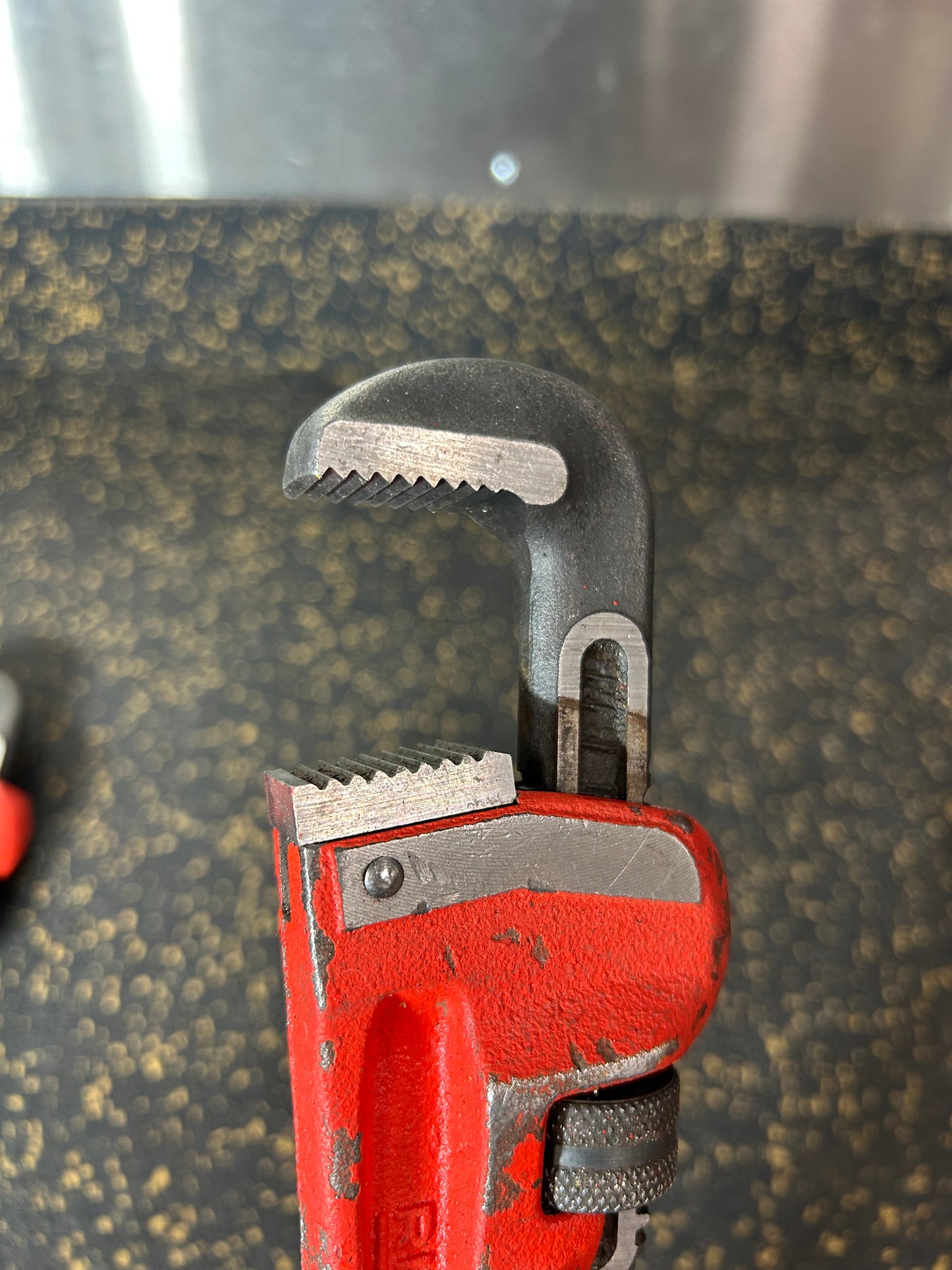 RIDGID 10” Heavy-Duty Steel Straight Pipe Wrench
