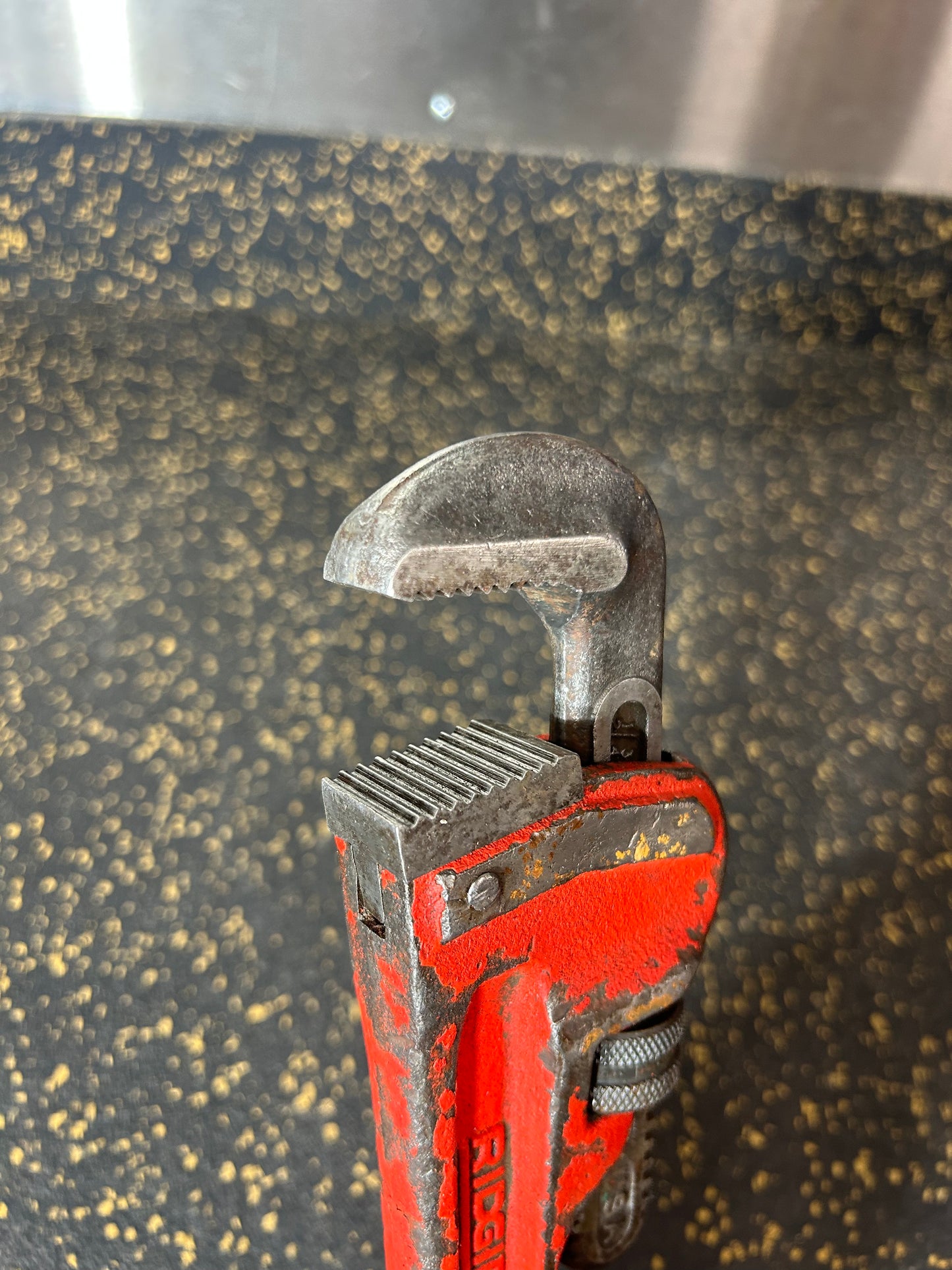 RIDGID 12” Heavy-Duty Steel Straight Pipe Wrench