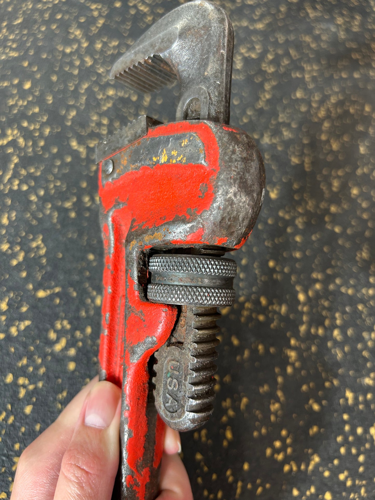 RIDGID 12” Heavy-Duty Steel Straight Pipe Wrench