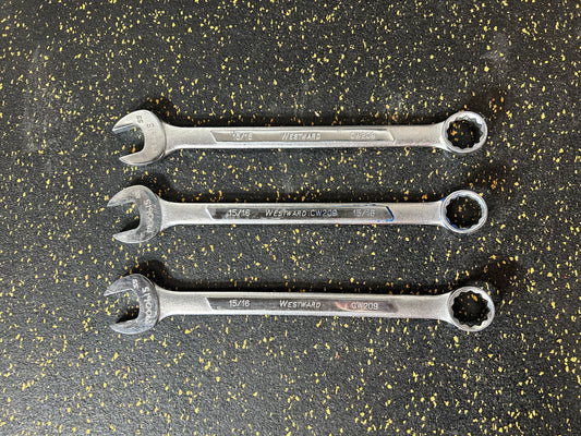 Westward 15/16” Combination Wrench (CW209, Chrome Vanadium)