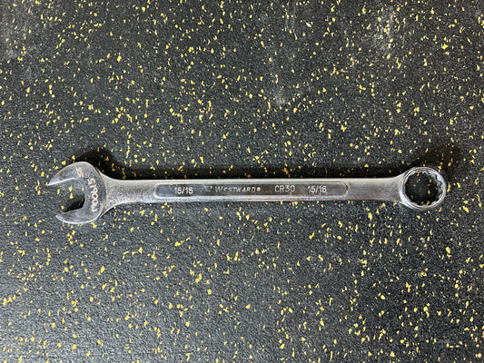 Westward 15/16” Combination Wrench (CR30, Drop Forged Steel)