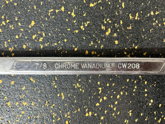 Westward 7/8” SAE Combination Wrench (CW208, Chrome Vanadium)