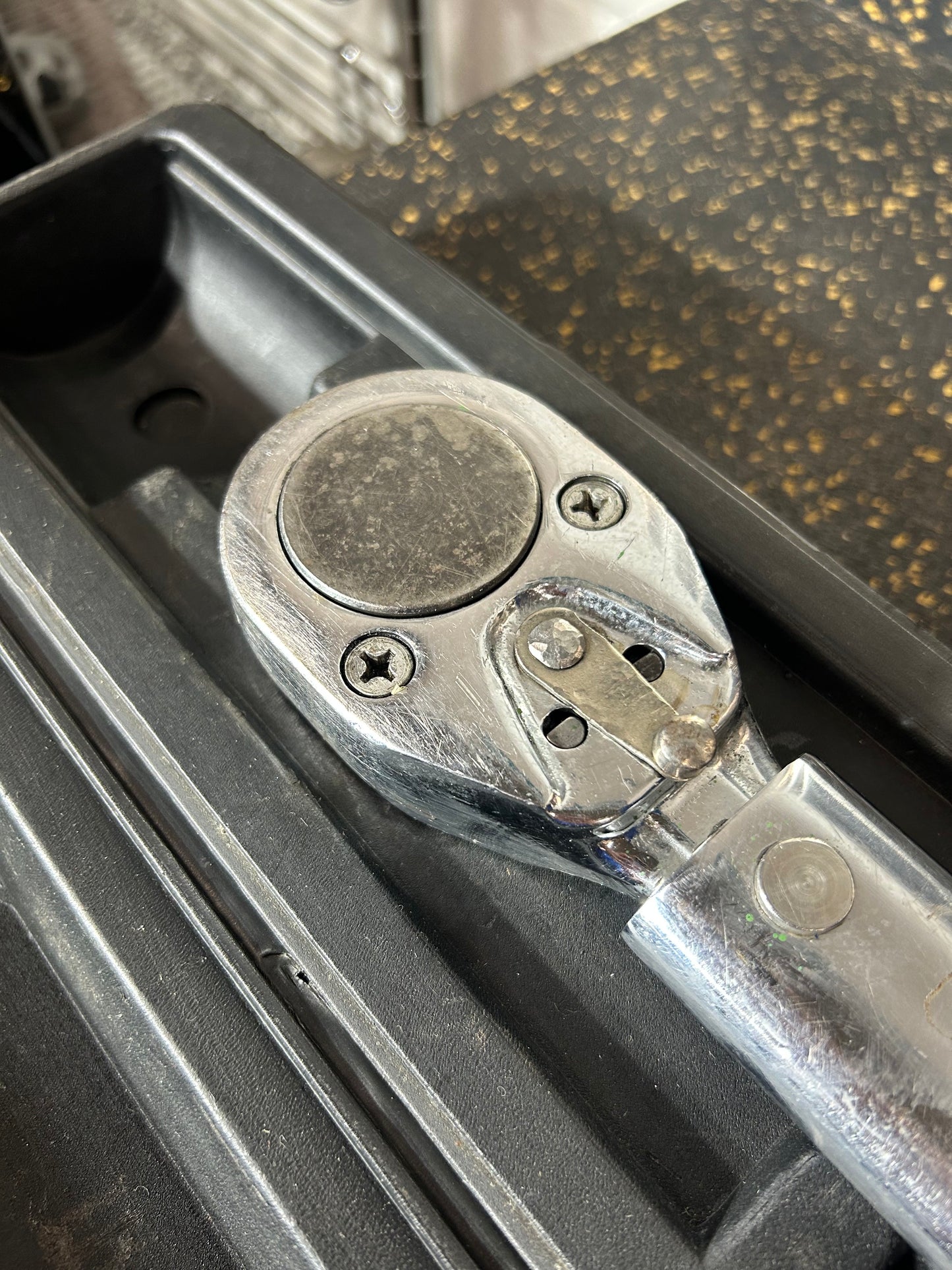 Proto 6020 Standard Ratcheting Head Micrometer Torque Wrench (3/4” Drive, with Case)