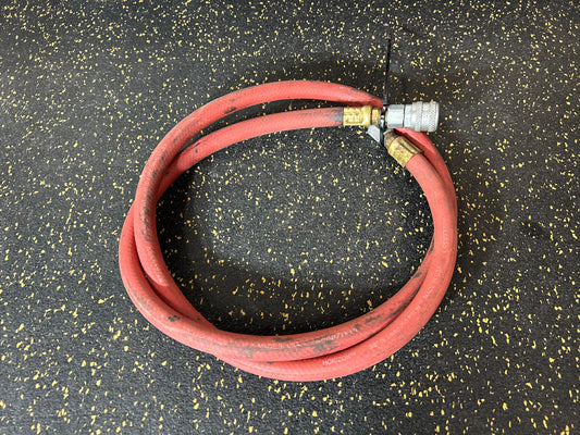 5-Foot Goodyear Horizon 3/8” Diameter Air Hose with Male/Female Fittings (200 PSI Working Pressure)