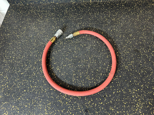 3-Foot 3/8” Diameter Air Hose with Male/Female Fittings
