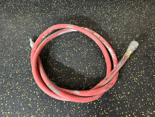 7-Foot 5/16” Diameter Air Hose with Male/Female Fittings