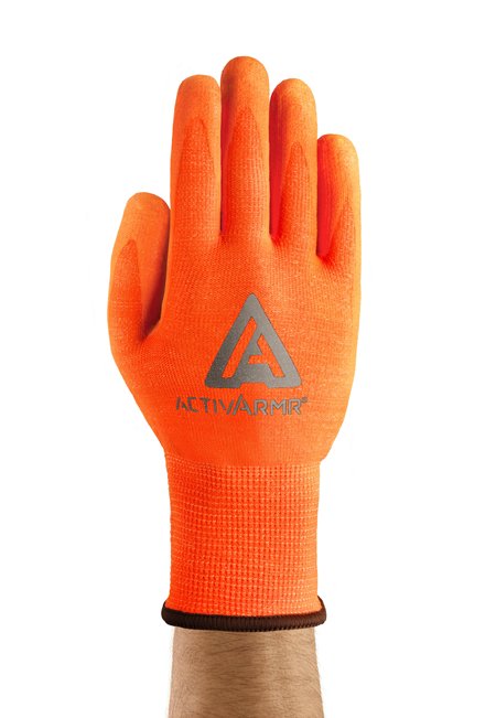 Ansell ActivArmR 97-013 Hi-vis Gloves (Size 7/X-Small)