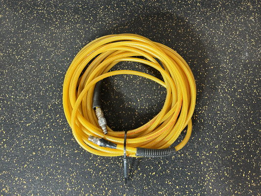 50-Foot 3/8” Diameter Air Hose with 1 Male Fitting ONLY (200 PSI Working Pressure)
