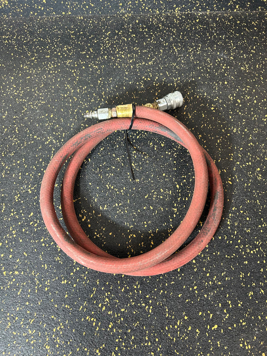 4.5-Foot 3/8” Diameter Air Hose with Male/Female Fittings