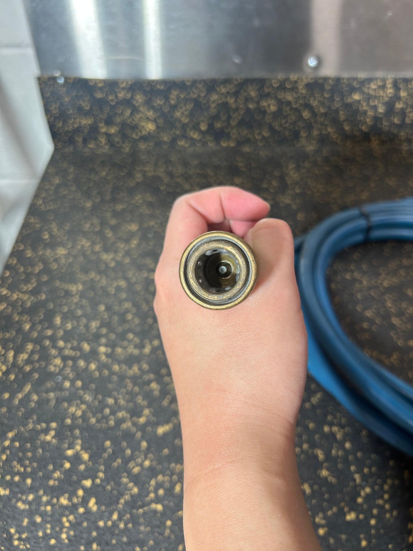 15-Foot 5/16” Diameter Air Hose with Male/Female Fittings