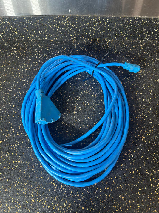 50-Foot Triple Outlet Outdoor Extension Cord (3-Prong, 12 AWG)