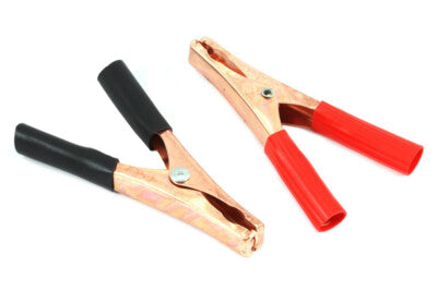 Forney Heavy-Duty 200-Amp Battery Charger Clamps (Copper-Plated) – GOOD QUALITY, BRAND NEW