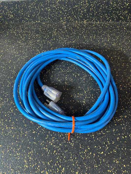 25-Foot Outdoor Extension Cord (3-Prong, 12 AWG, Water-Resistant)