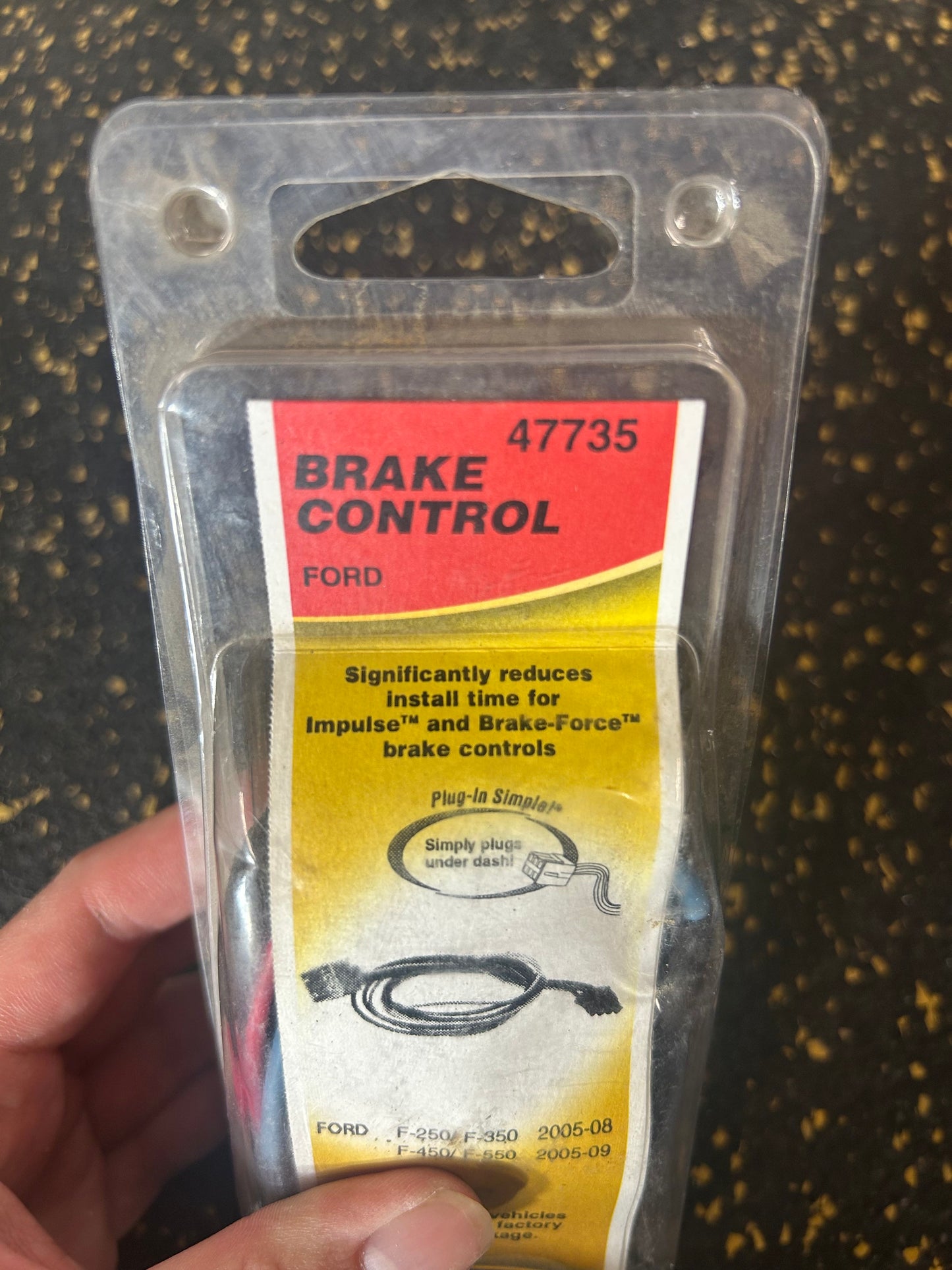 Hopkins Impulse and Brake-Force Replacement Adapter (Ford Brake Control, Model 47735) – BRAND NEW