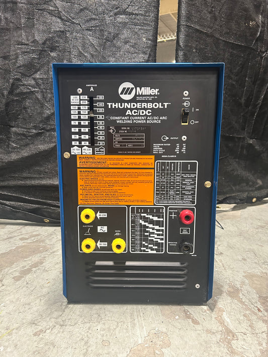 Miller Thunderbolt Constant Current AC/DC Arc Welding Power Source