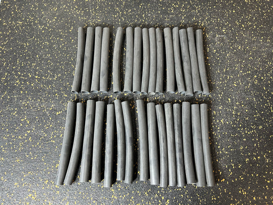 Black Heat Shrink Tubes (1/2” x 6”, 30-piece set) – BRAND NEW