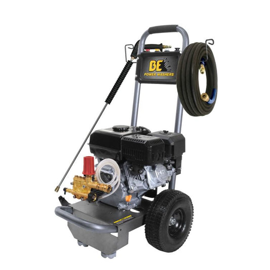BE 3100 PSI 2.5 GPM Gas Powered Pressure Washer - Heavy Duty Well Made - JUST SERVICED