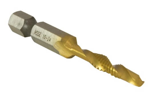 Greenlee DTAPSS10-24 Drill/Tap Bit for up to 1/4” Stainless Steel (10-24 NC) – BRAND NEW