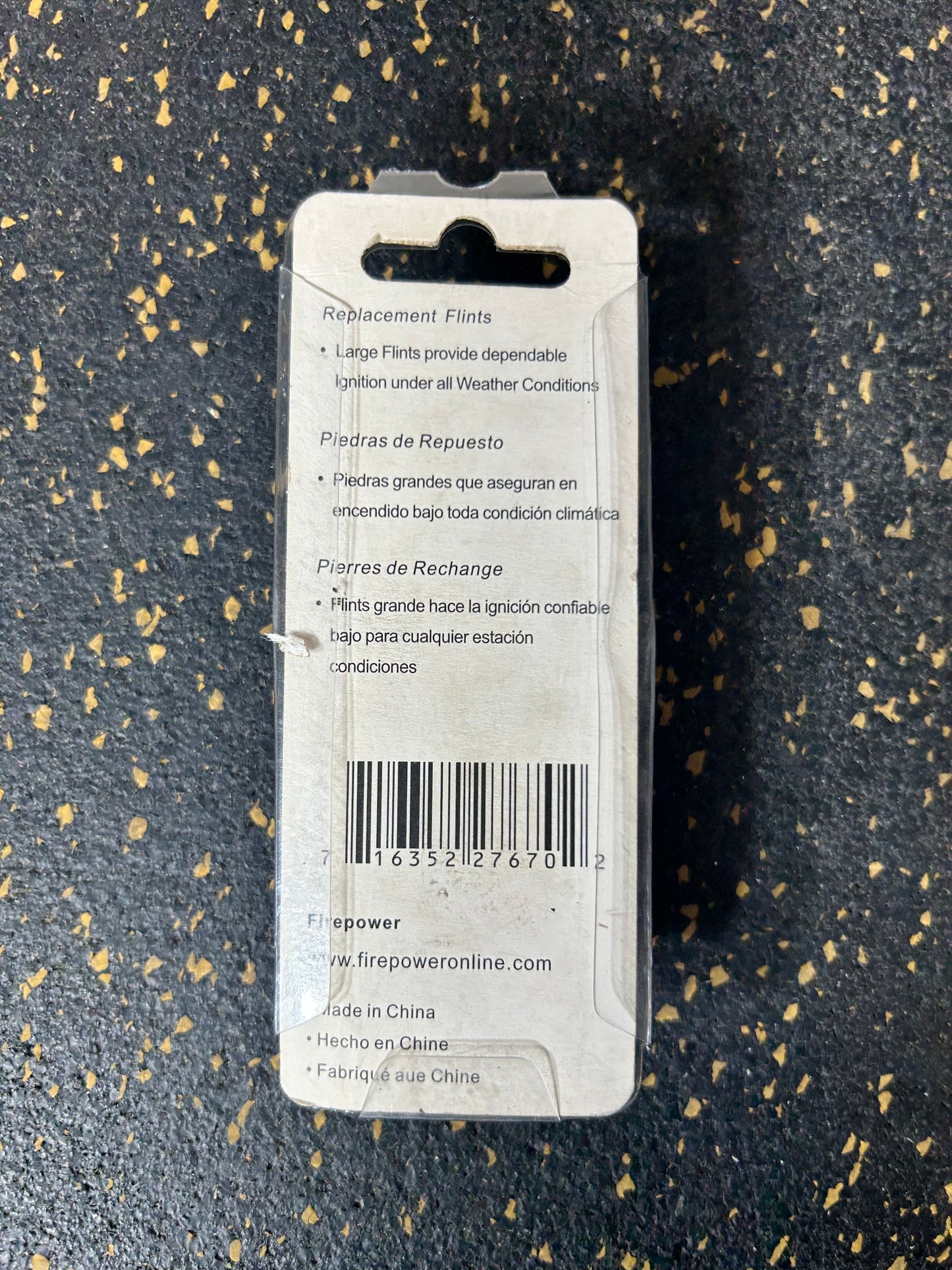 Firepower Flint (for Triple Flint Spark Lighter) – 1 PIECE ONLY, DURABLE