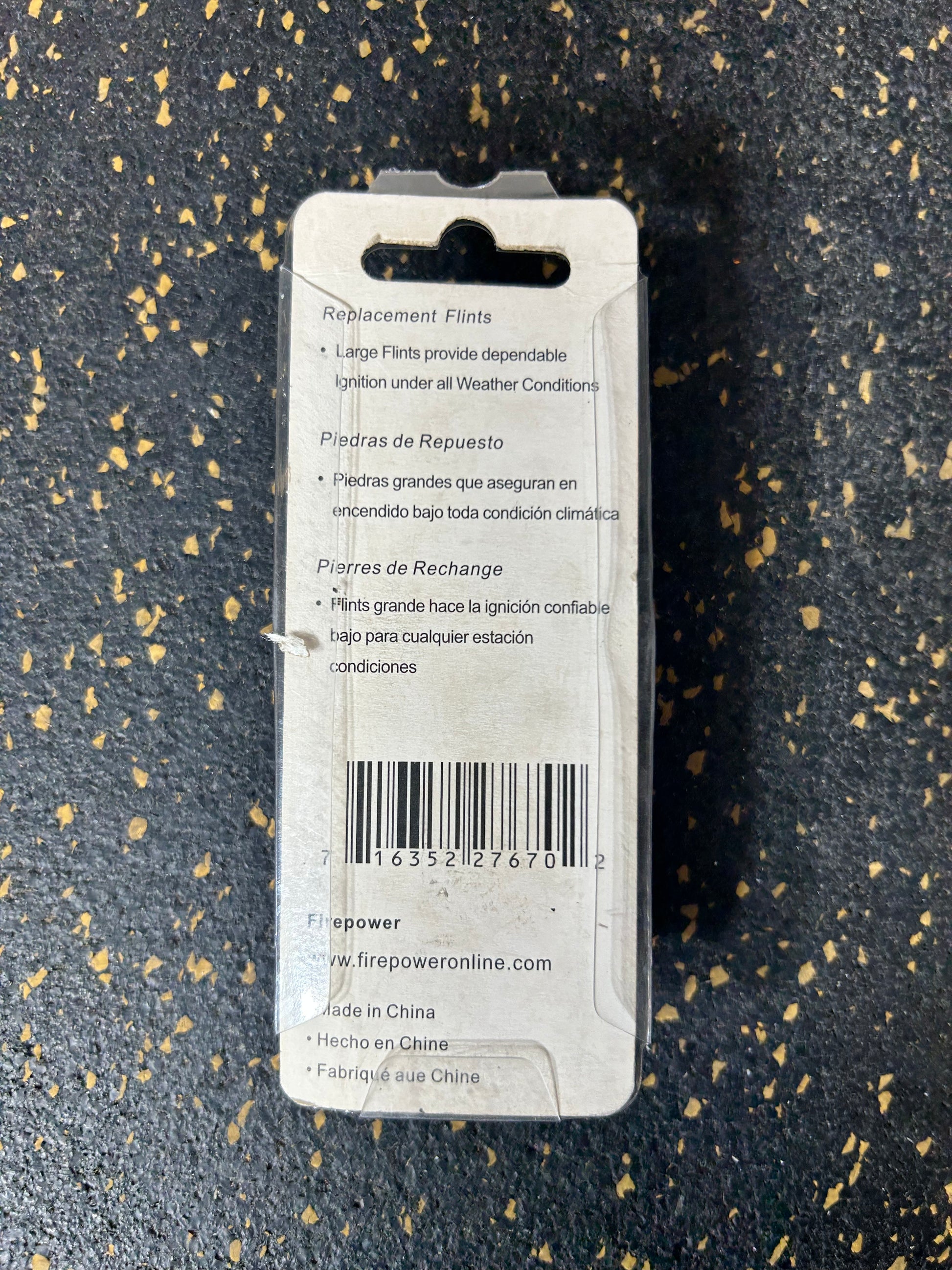 Firepower Flint (for Triple Flint Spark Lighter) – 1 PIECE ONLY, DURABLE