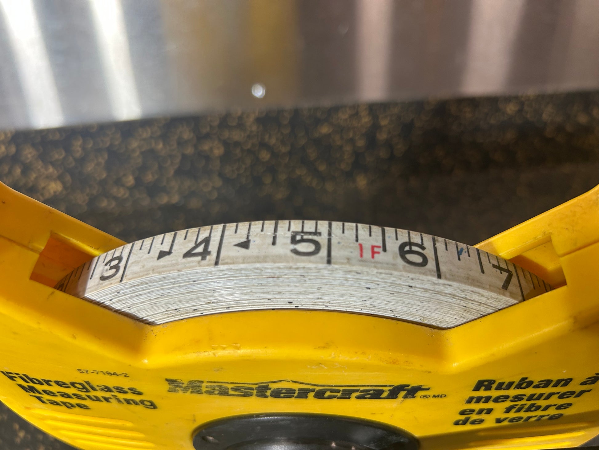 Mastercraft Fibreglass Measuring Tape (200 ft x 1/2", 3:1 Winding Ratio) – DURABLE 