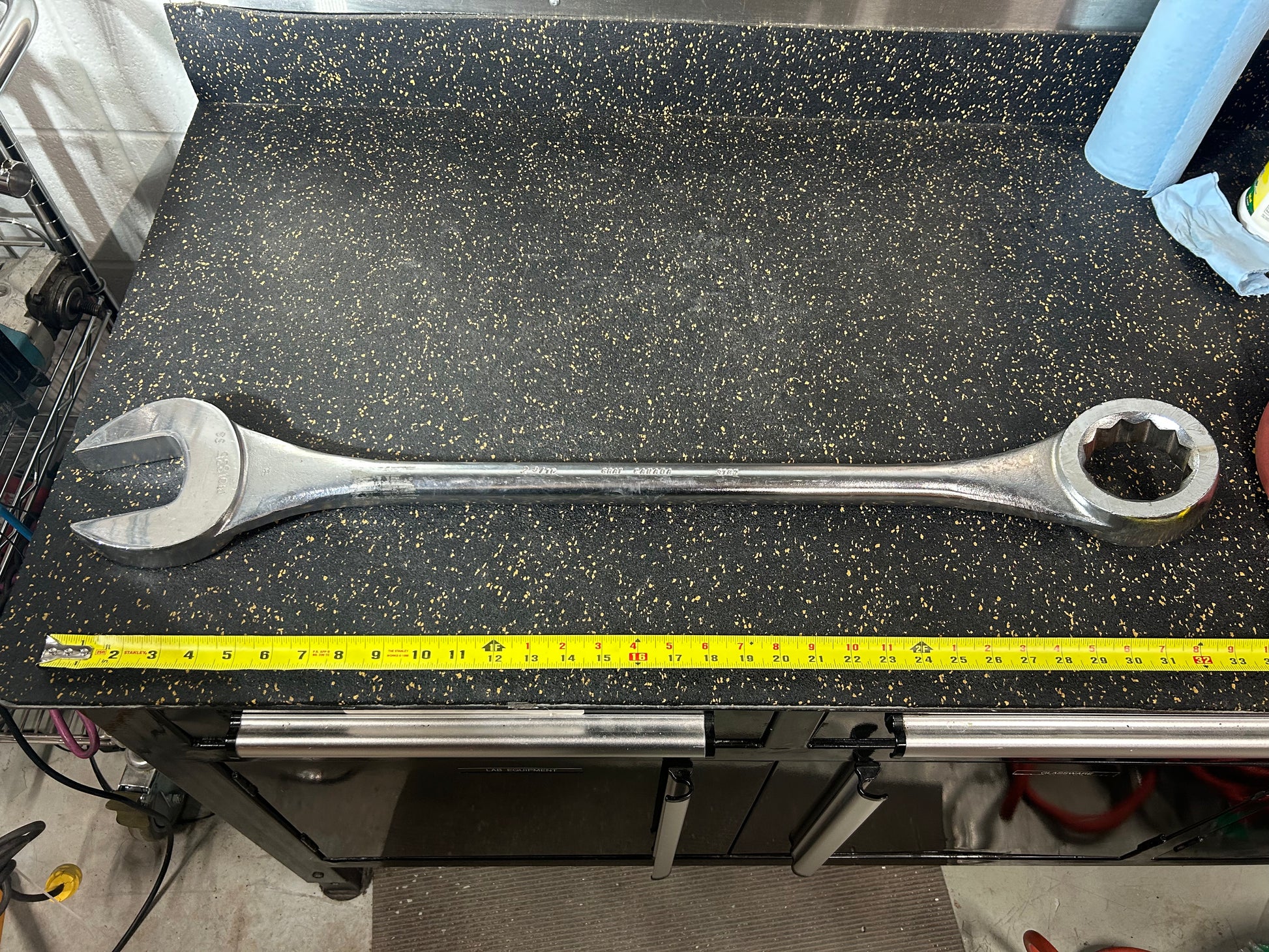 Gray Canada 2-9/16” Combination Wrench (Model 3182) - LONGER