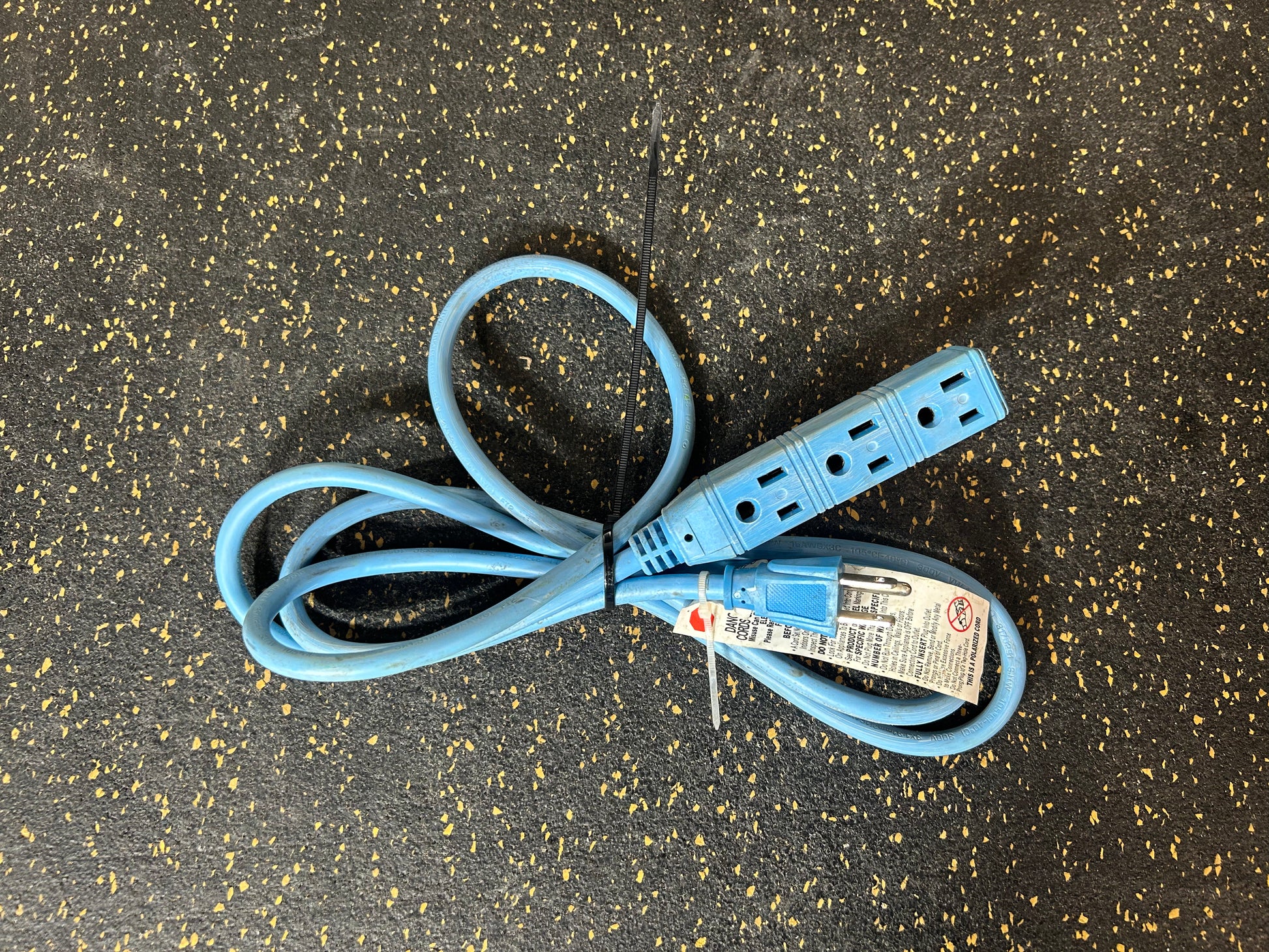 5-Foot Triple Outlet Extension Cord (3-Prong, 16 AWG)