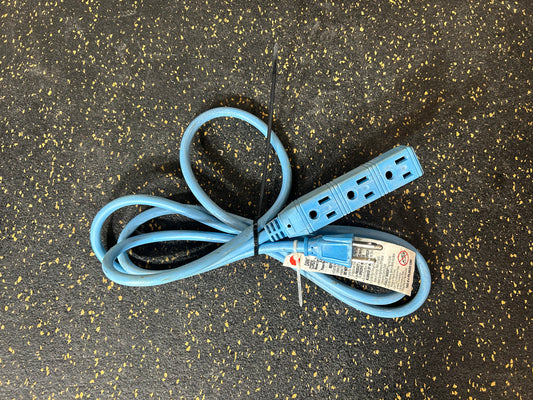 5-Foot Triple Outlet Extension Cord (3-Prong, 16 AWG)