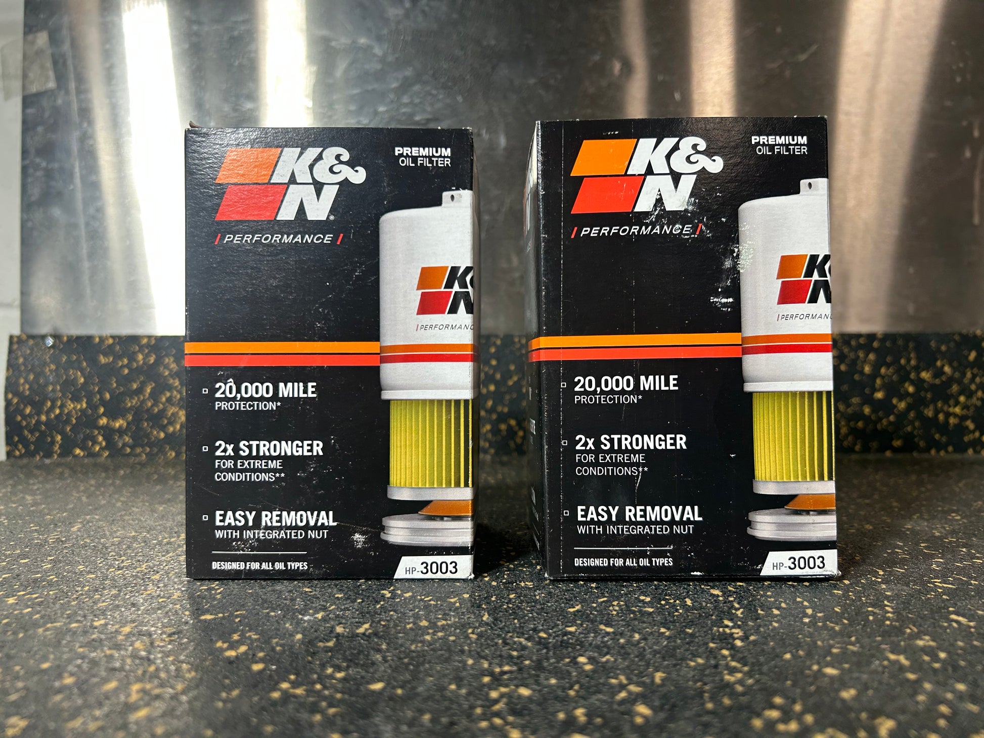 K&N Performance Gold Premium Oil Filter (HP-3003) – DURABLE