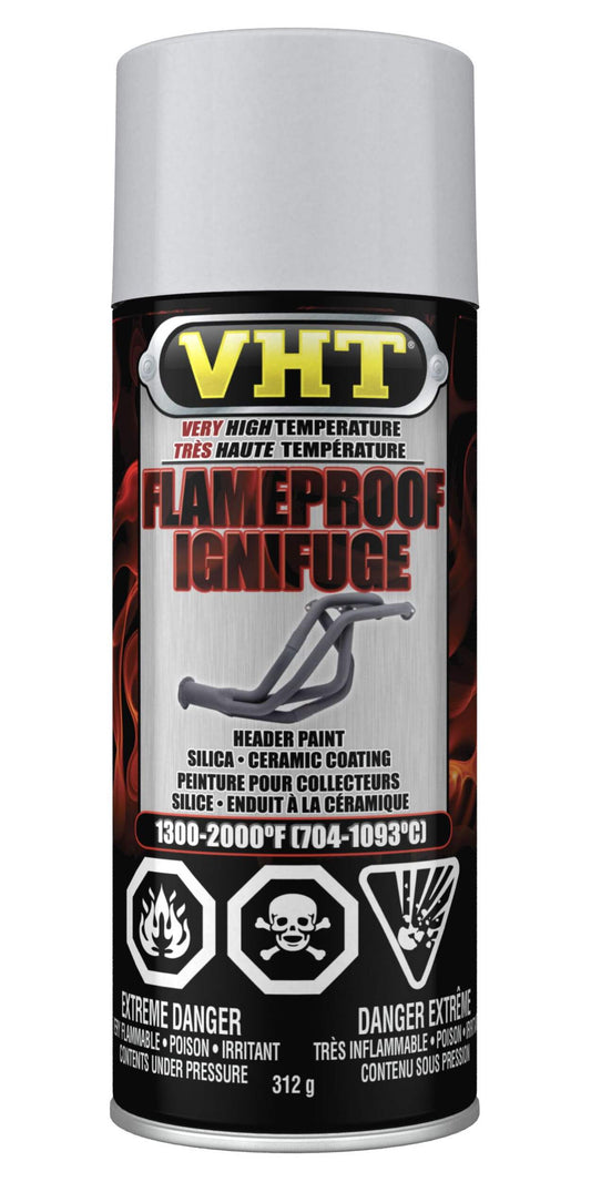 VHT Very High Temperature Flameproof Header Paint (Aluminum Colour, 312g)