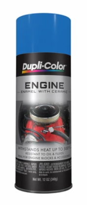 Sherwin Williams Dupli-Color Engine Enamel with Ceramic CDE1608 (General Motors Blue, 340g)