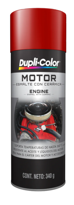 Sherwin Williams Dupli-Color Engine Enamel with Ceramic CDE1605 (Ford Red, 340g)