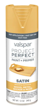 Valspar Satin Spray Paint and Primer (Afternoon Stroll, 340g)