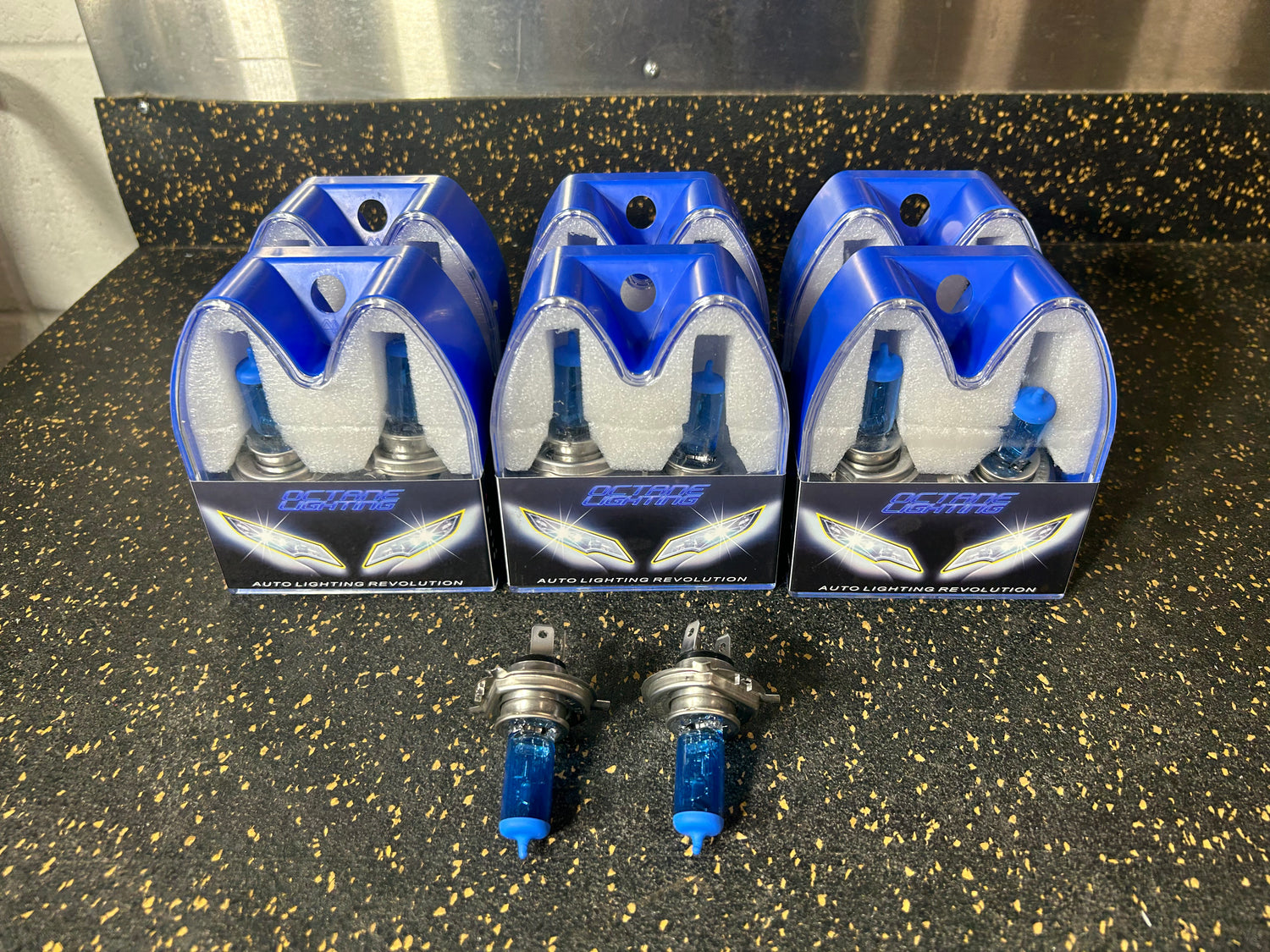 Super White LED Headlight Bulbs (H4 High/Low, 2-bulb pack) – BRAND NEW