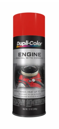 Sherwin Williams Dupli-Color Engine Enamel with Ceramic CDE1620 (Chevrolet/Chrysler Orange, 340g)