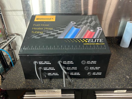 Continental Elite Hose Merchandiser (Fuel/Heater Hose Tubing Cabinet, Model 65080) – comes with some tubing!