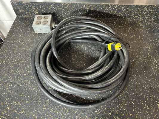 75-Foot 4-Outlet Extension Cord (3-Prong, 10 AWG)