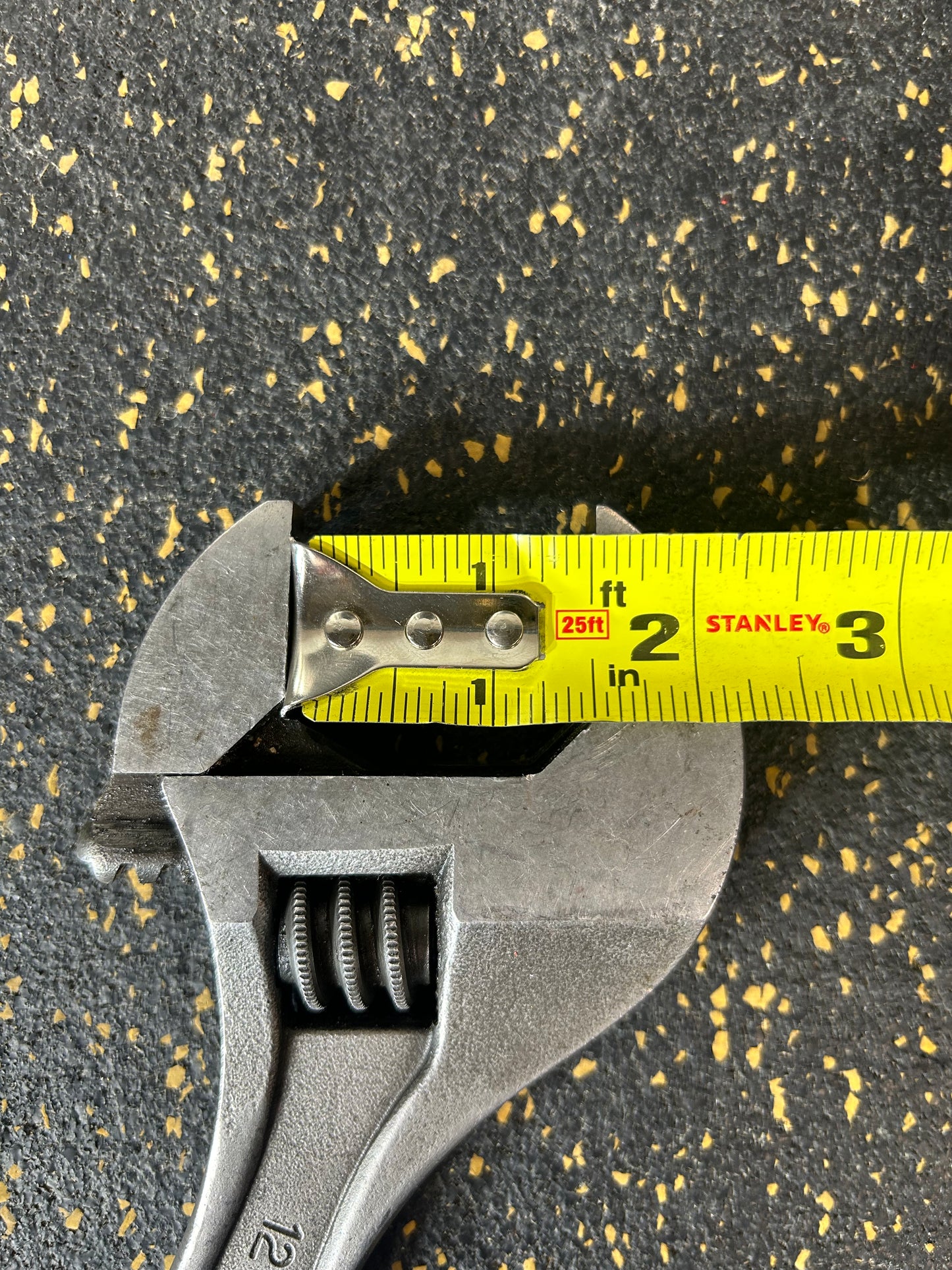 Proto 12” (300mm) Clik-Stop Adjustable Wrench (Model 712SL, up to 2” Jaw)