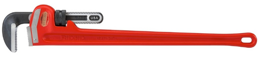 RIDGID 48” Heavy-Duty Steel Straight Pipe Wrench