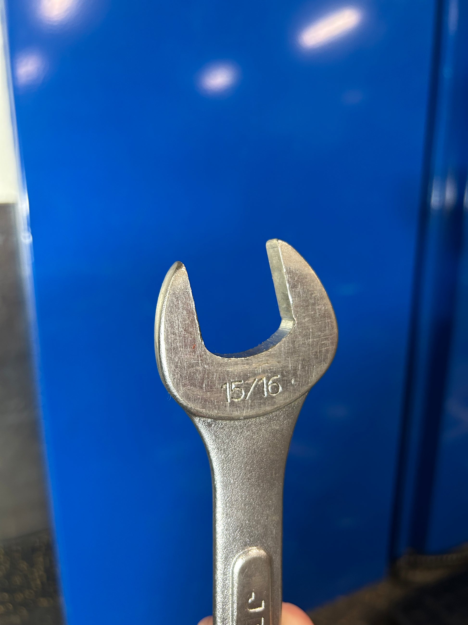 JET 15/16” Raised Panel Combination Wrench (Chrome Vanadium Steel, Model 700512)