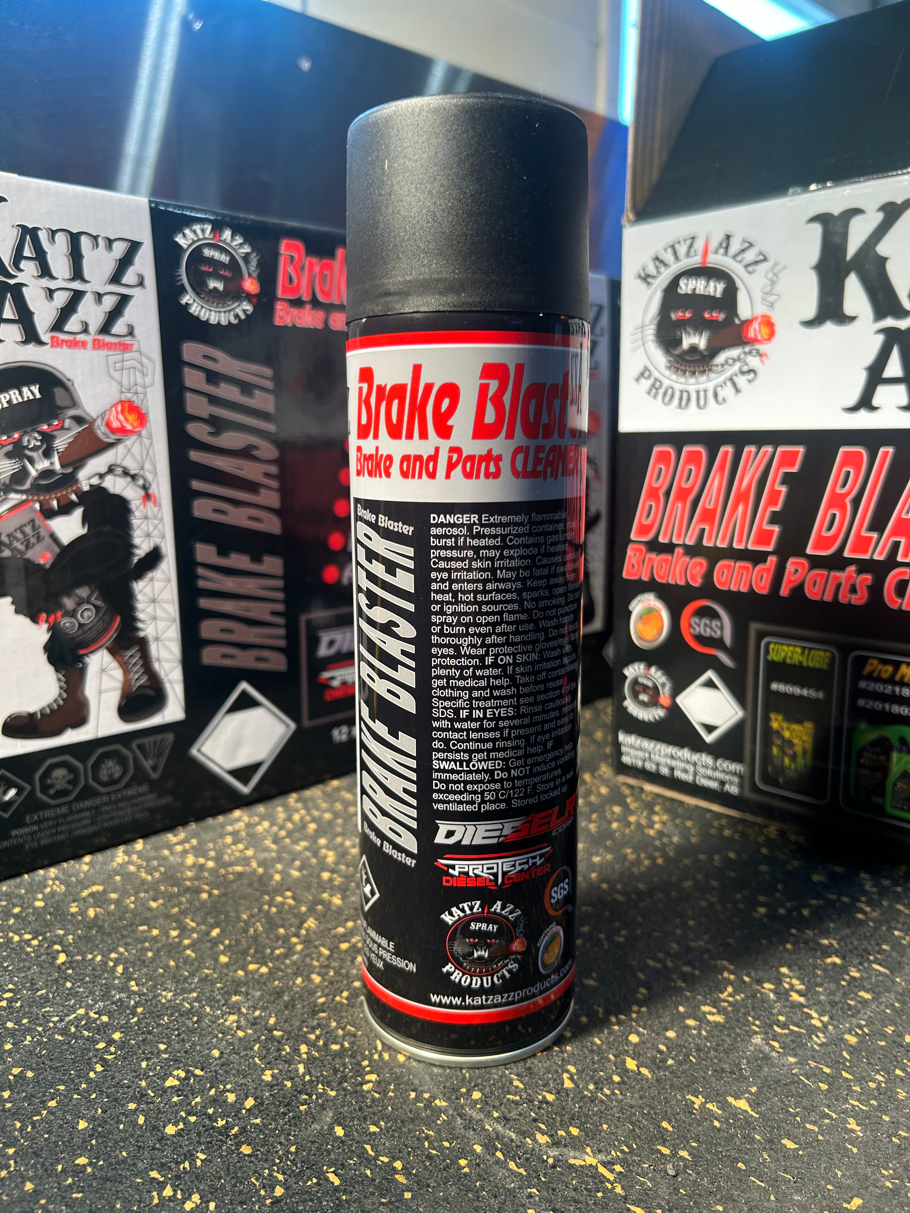 Katz Azz Brake Blaster & Parts Cleaner (500mL, Part # 809455