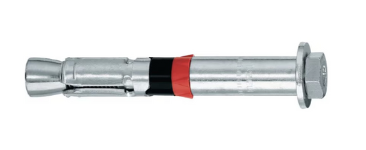 Hilti HSL4 Heavy-Duty Wedge Anchors (M20, 183mm or 7-1/4”, 5-piece set)