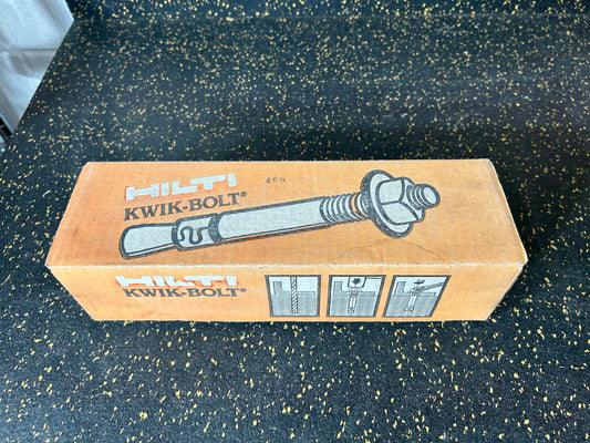 Hilti Kwik-Bolt (5/8 ” x 8-1/2”, 3 pieces only)
