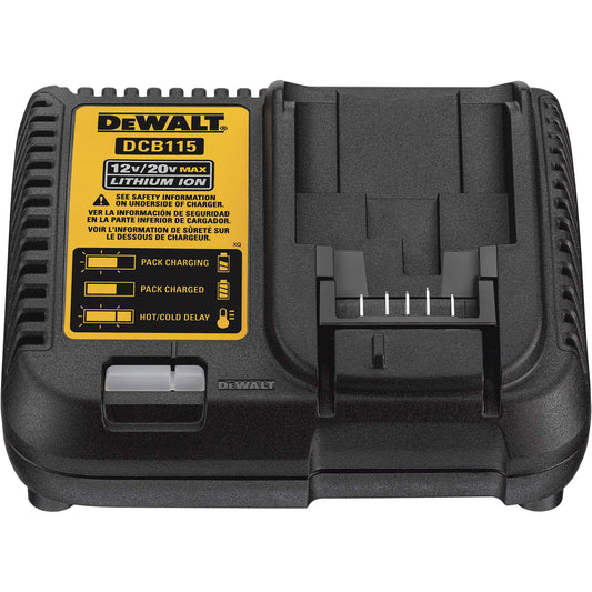 DEWALT DCB115 (12V/20V MAX Lithium-Ion 4-Amp Fast Battery Charger)