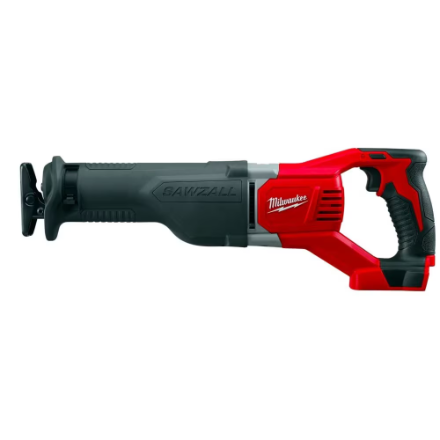 Milwaukee M18 18V Lithium-Ion Cordless Sawzall (Reciprocating Saw) w/ New Milwaukee Multi-Material Wrecker Blade